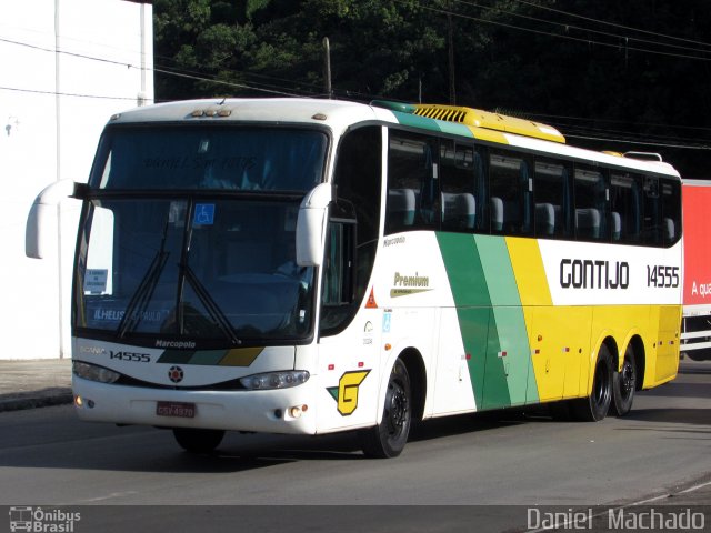 Empresa Gontijo de Transportes 14555 na cidade de Ilhéus, Bahia, Brasil, por Daniel  Machado. Número da foto: #3059862.