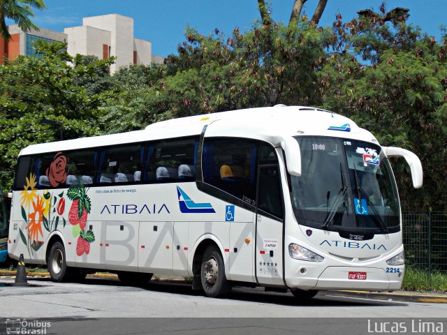 Viação Atibaia São Paulo 2214 na cidade de São Paulo, São Paulo, Brasil, por Lucas Lima. Número da foto: #3058632.