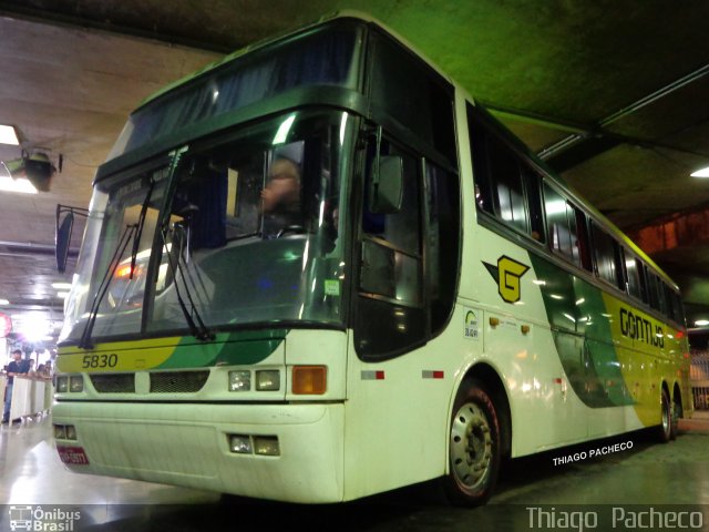 Empresa Gontijo de Transportes 5830 na cidade de Belo Horizonte, Minas Gerais, Brasil, por Thiago  Pacheco. ID da foto: 3058229.