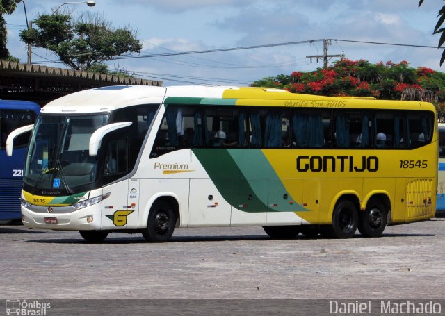 Empresa Gontijo de Transportes 18545 na cidade de Vitória da Conquista, Bahia, Brasil, por Daniel  Machado. Número da foto: #3059725.