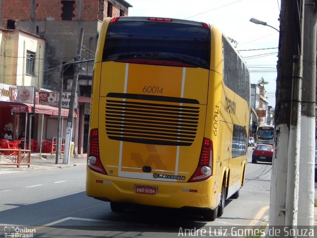 Viação Itapemirim 60014 na cidade de Volta Redonda, Rio de Janeiro, Brasil, por André Luiz Gomes de Souza. ID da foto: 3057649.