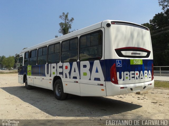 Empresa de Transportes Lider 5023 na cidade de Duque de Caxias, Rio de Janeiro, Brasil, por Fabiano Magalhaes. ID da foto: 3059248.