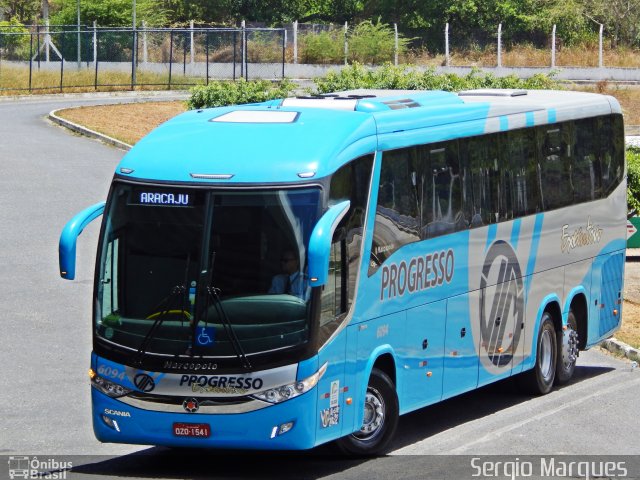 Auto Viação Progresso 6094 na cidade de Aracaju, Sergipe, Brasil, por Sergio Marques . Número da foto: #3059589.