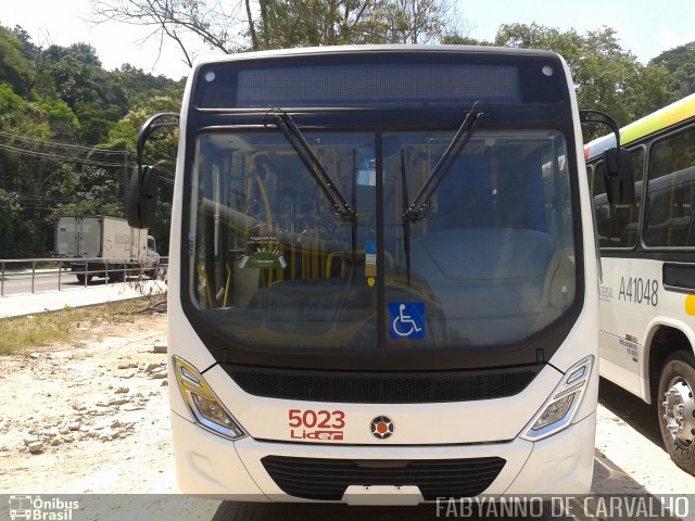 Empresa de Transportes Lider 5023 na cidade de Duque de Caxias, Rio de Janeiro, Brasil, por Fabiano Magalhaes. Número da foto: #3059258.