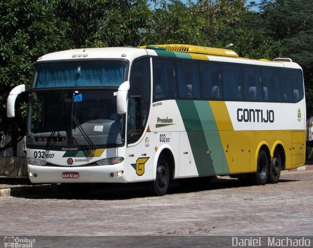 Empresa Gontijo de Transportes 17350 na cidade de Vitória da Conquista, Bahia, Brasil, por Daniel  Machado. Número da foto: #3059720.