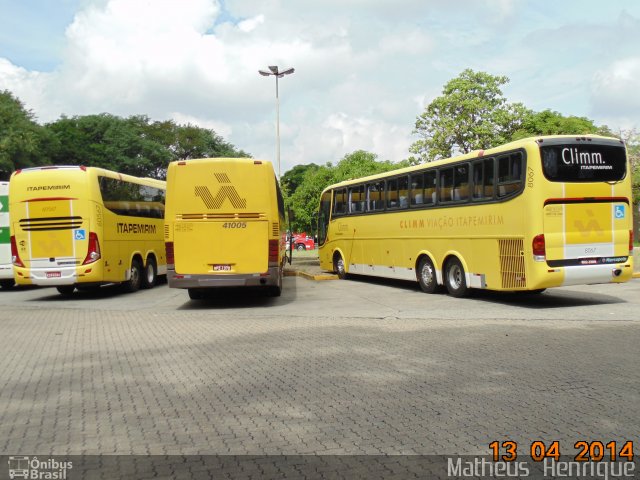 Viação Itapemirim 41015 na cidade de São Paulo, São Paulo, Brasil, por Matheus Henrique. ID da foto: 3059080.