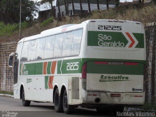 Cia. São Geraldo de Viação 21225 na cidade de Natal, Rio Grande do Norte, Brasil, por Nícolas Vitorino Lopes. ID da foto: 3058445.