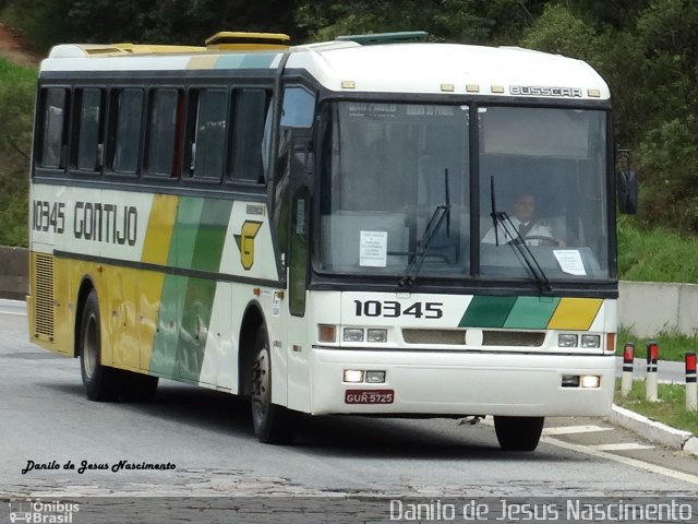 Empresa Gontijo de Transportes 10345 na cidade de Camanducaia, Minas Gerais, Brasil, por Danilo de Jesus Nascimento. ID da foto: 3058310.