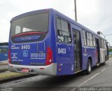 Viação Piracicabana 8403 na cidade de Santos, São Paulo, Brasil, por Reginaldo Cardoso. Número da foto: #:id.