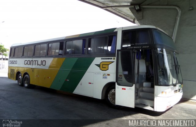 Empresa Gontijo de Transportes 5820 na cidade de Belo Horizonte, Minas Gerais, Brasil, por Maurício Nascimento. ID da foto: 3060226.