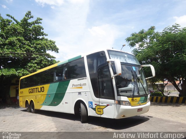 Empresa Gontijo de Transportes 11525 na cidade de Pirapora, Minas Gerais, Brasil, por Andrew Campos. ID da foto: 3061858.