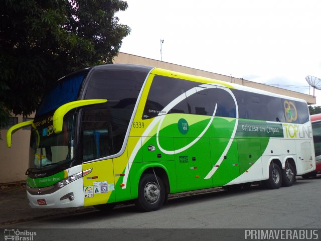 Expresso Princesa dos Campos 6339 na cidade de São Paulo, São Paulo, Brasil, por Alexandre Rodrigo. Número da foto: #3061817.
