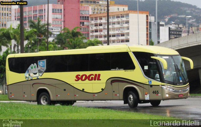 SOGIL - Sociedade de Ônibus Gigante Ltda. 465 na cidade de Florianópolis, Santa Catarina, Brasil, por Leonardo Fidelli. Número da foto: #3060880.