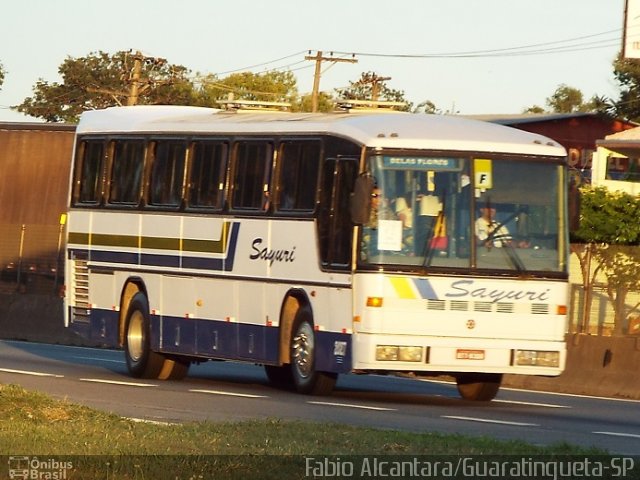 Sayuri Transportes e Turismo 2000 na cidade de Guaratinguetá, São Paulo, Brasil, por Fabio Alcantara. Número da foto: #3062647.