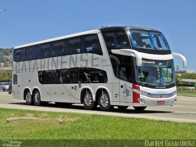 Auto Viação Catarinense 3547 na cidade de Florianópolis, Santa Catarina, Brasil, por Daniel Guardiola. Número da foto: #3062354.