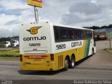 Empresa Gontijo de Transportes 5820 na cidade de João Monlevade, Minas Gerais, Brasil, por Joase Batista da Silva. ID da foto: :id.