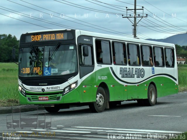 Expresso Real Rio RJ 133.071 na cidade de Seropédica, Rio de Janeiro, Brasil, por Lucas Alvim. Número da foto: #3064415.