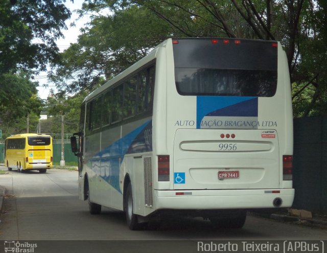 Auto Viação Bragança 9956 na cidade de São Paulo, São Paulo, Brasil, por Roberto Teixeira. ID da foto: 3062949.