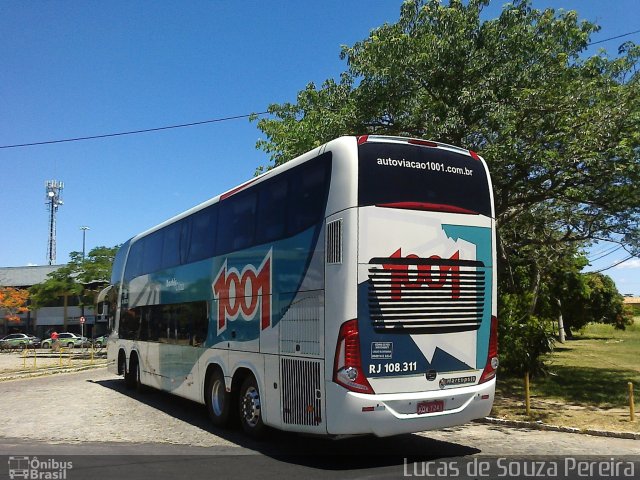 Auto Viação 1001 RJ 108.311 na cidade de Campos dos Goytacazes, Rio de Janeiro, Brasil, por Lucas de Souza Pereira. Número da foto: #3063451.