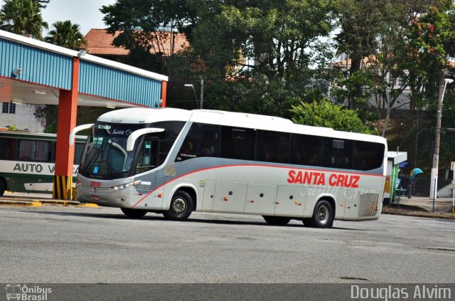 Viação Santa Cruz 228100 na cidade de Pouso Alegre, Minas Gerais, Brasil, por Douglas Alvim. ID da foto: 3065078.