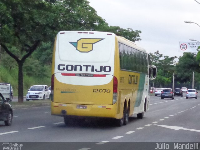 Empresa Gontijo de Transportes 12070 na cidade de Belo Horizonte, Minas Gerais, Brasil, por Júlio  Mandelli. ID da foto: 3064791.