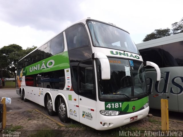 Empresa União de Transportes 4181 na cidade de São Paulo, São Paulo, Brasil, por Michael  Alberto Vieira. Número da foto: #3064310.