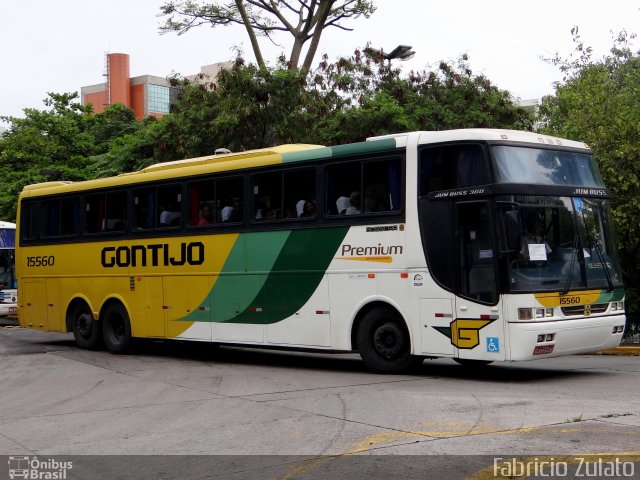 Empresa Gontijo de Transportes 15560 na cidade de São Paulo, São Paulo, Brasil, por Fabricio Zulato. ID da foto: 3065963.