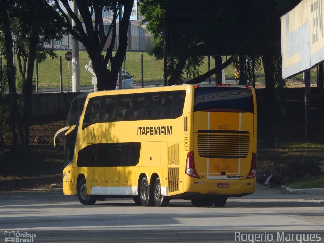 Viação Itapemirim 60014 na cidade de Taubaté, São Paulo, Brasil, por Rogerio Marques. Número da foto: #3065814.