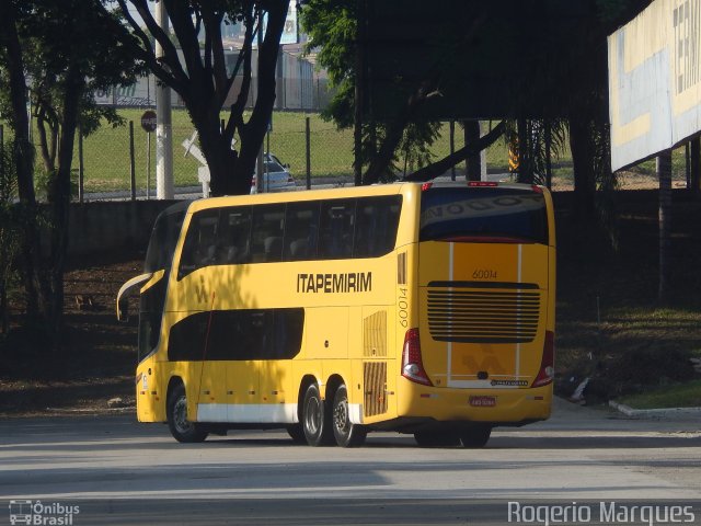 Viação Itapemirim 60014 na cidade de Taubaté, São Paulo, Brasil, por Rogerio Marques. ID da foto: 3065814.