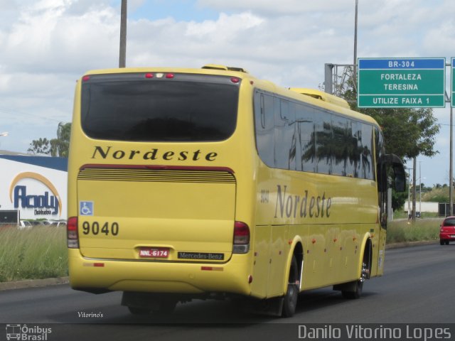 Viação Nordeste 9040 na cidade de Parnamirim, Rio Grande do Norte, Brasil, por Danilo Vitorino Lopes. Número da foto: #3066587.