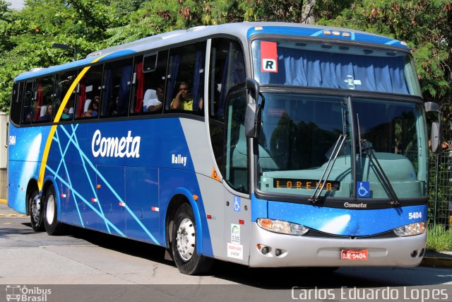 Viação Cometa 5404 na cidade de São Paulo, São Paulo, Brasil, por Carlos Eduardo Lopes. ID da foto: 3065734.