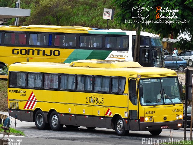 Viação Itapemirim 40197 na cidade de João Monlevade, Minas Gerais, Brasil, por Philippe Almeida. ID da foto: 3066843.