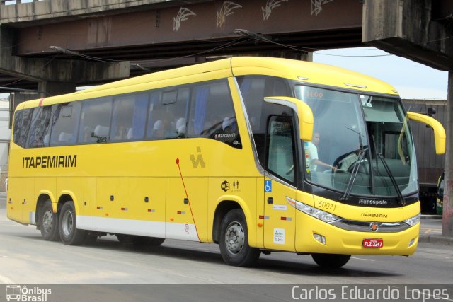 Viação Itapemirim 60071 na cidade de Rio de Janeiro, Rio de Janeiro, Brasil, por Carlos Eduardo Lopes. Número da foto: #3065736.