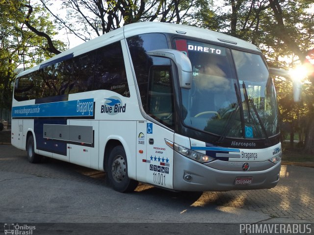 Auto Viação Bragança 11001 na cidade de São Paulo, São Paulo, Brasil, por Alexandre Rodrigo. Número da foto: #3066860.