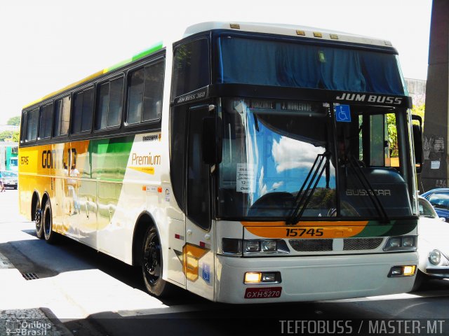 Empresa Gontijo de Transportes 15745 na cidade de Belo Horizonte, Minas Gerais, Brasil, por Stefano  Rodrigues dos Santos. Número da foto: #3065496.