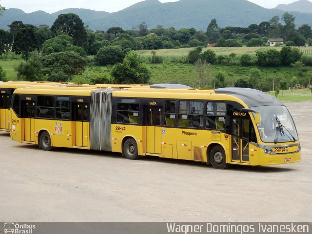 Viação Piraquara 29R74 na cidade de Piraquara, Paraná, Brasil, por Wagner Domingos Ivanesken. ID da foto: 3066361.