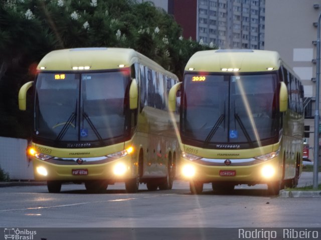 Viação Itapemirim 60763 na cidade de Curitiba, Paraná, Brasil, por Rodrigo  Ribeiro. Número da foto: #3067618.