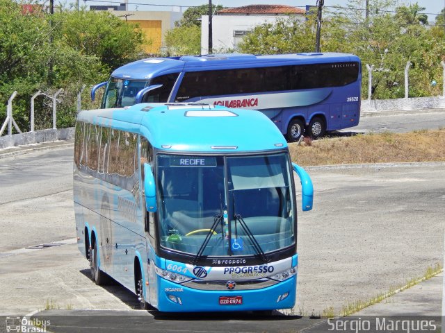 Auto Viação Progresso 6064 na cidade de Aracaju, Sergipe, Brasil, por Sergio Marques . ID da foto: 3066846.