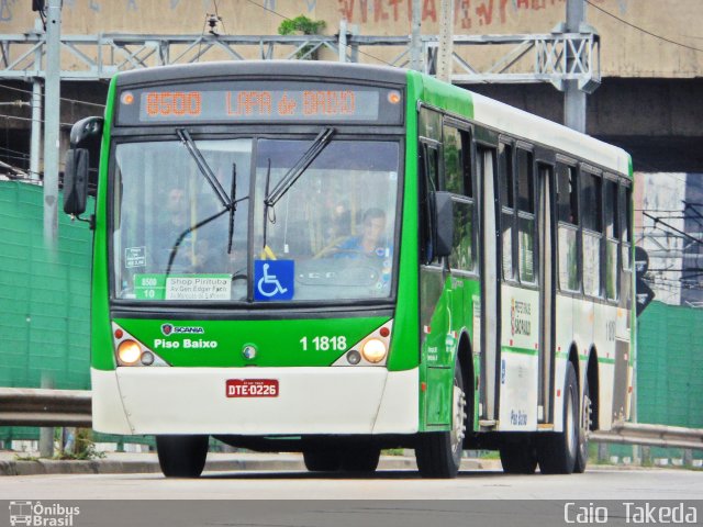 Viação Santa Brígida 1 1818 na cidade de São Paulo, São Paulo, Brasil, por Caio  Takeda. Número da foto: #3065582.