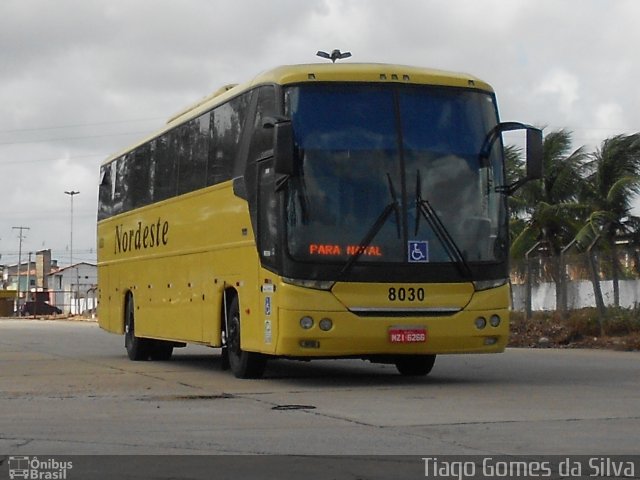 Viação Nordeste 8030 na cidade de Natal, Rio Grande do Norte, Brasil, por Tiago Gomes da Silva. Número da foto: #3068748.