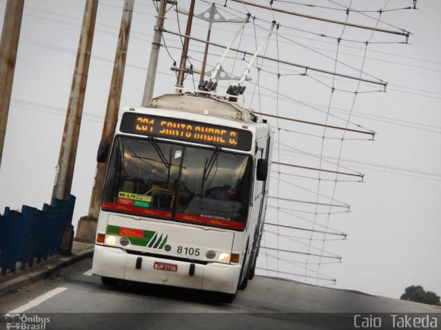Metra - Sistema Metropolitano de Transporte 8105 na cidade de Santo André, São Paulo, Brasil, por Caio  Takeda. Número da foto: #3070051.