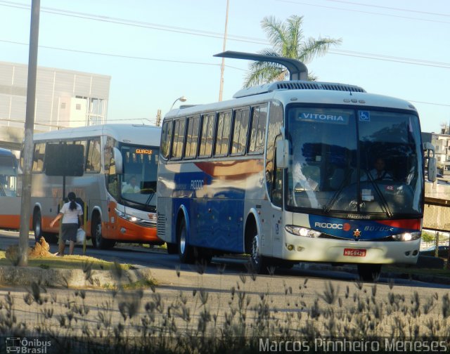 Viação Riodoce 80705 na cidade de Vitória, Espírito Santo, Brasil, por Marcos Pinnheiro Meneses. ID da foto: 3070632.