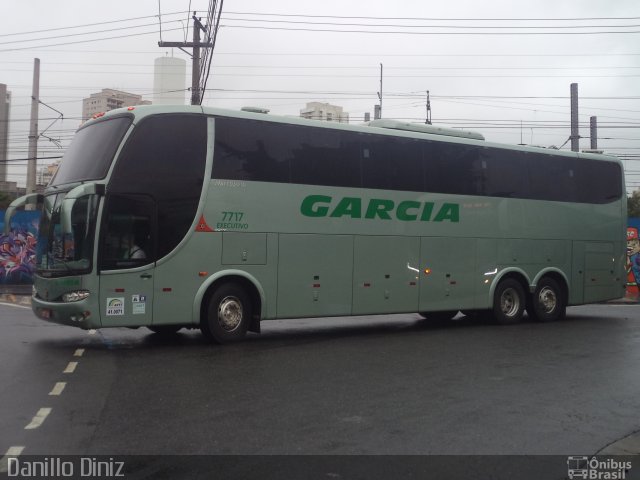 Viação Garcia 7717 na cidade de São Paulo, São Paulo, Brasil, por Douglas Jesus. Número da foto: #3070700.