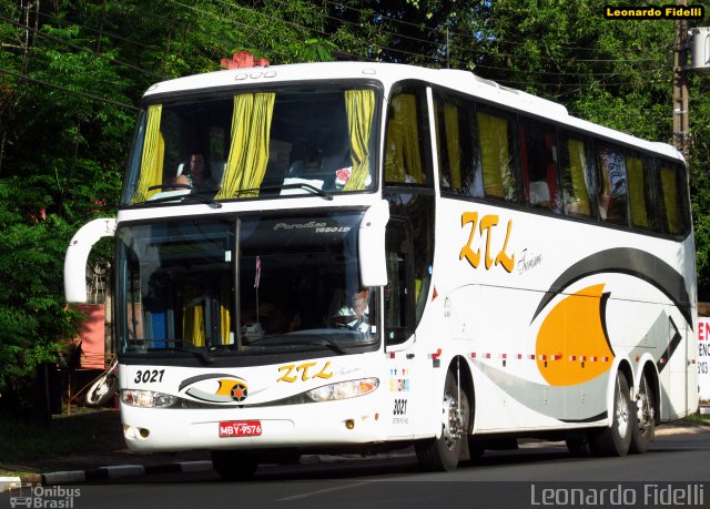 ZTL Turismo 3021 na cidade de Foz do Iguaçu, Paraná, Brasil, por Leonardo Fidelli. ID da foto: 3069240.