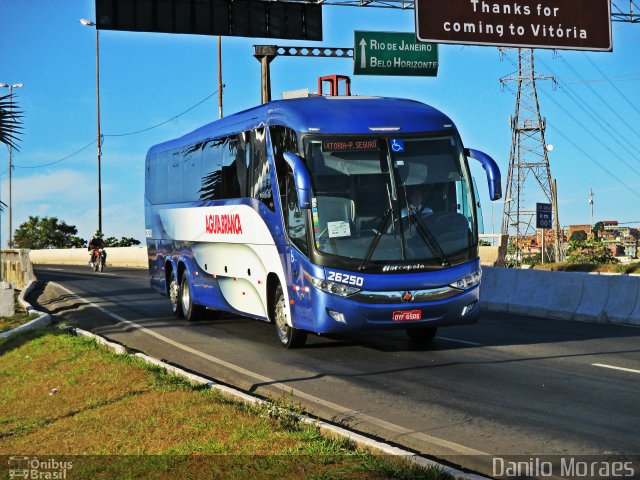 Viação Águia Branca 26250 na cidade de Vitória, Espírito Santo, Brasil, por Danilo Moraes. Número da foto: #3068609.