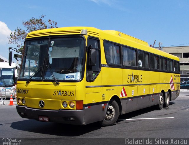 Viação Itapemirim 40087 na cidade de Rio de Janeiro, Rio de Janeiro, Brasil, por Rafael da Silva Xarão. Número da foto: #3068845.