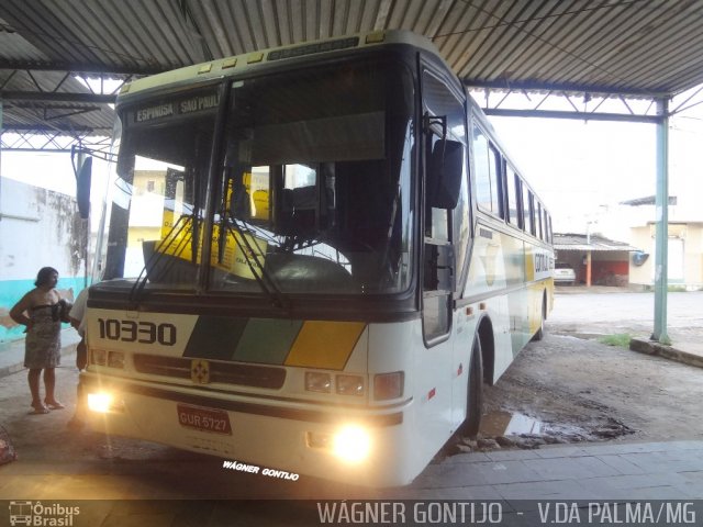 Empresa Gontijo de Transportes 10330 na cidade de Várzea da Palma, Minas Gerais, Brasil, por Wagner Gontijo Várzea da Palma-mg. ID da foto: 3070562.