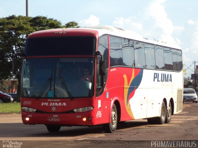 Pluma Conforto e Turismo 4916 na cidade de Cascavel, Paraná, Brasil, por Alexandre Rodrigo. Número da foto: #3068589.