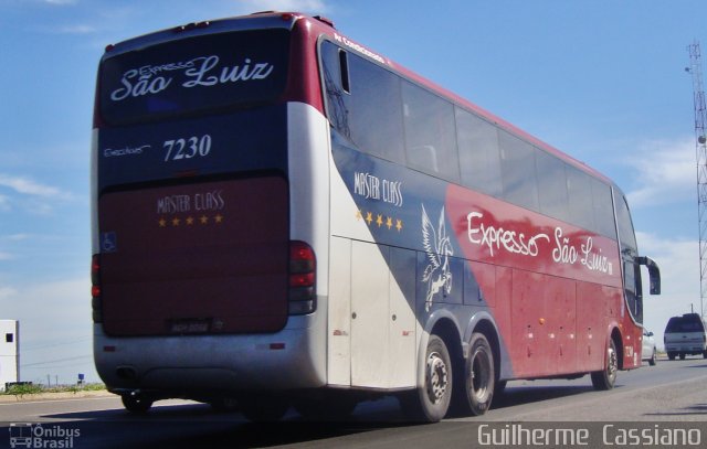 Expresso São Luiz 7230 na cidade de Anápolis, Goiás, Brasil, por Guilherme  Cassiano. ID da foto: 3073183.