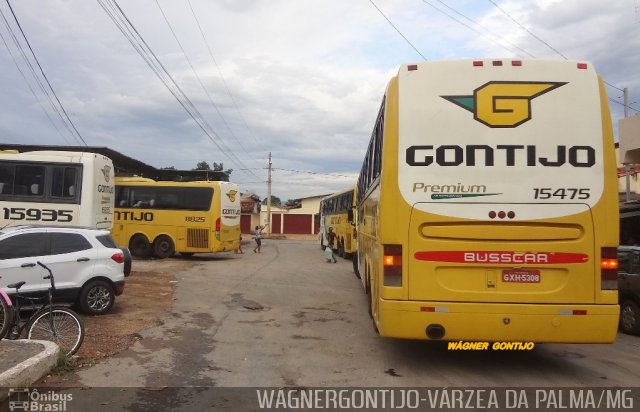 Empresa Gontijo de Transportes 15475 na cidade de Várzea da Palma, Minas Gerais, Brasil, por Wagner Gontijo Várzea da Palma-mg. Número da foto: #3071545.